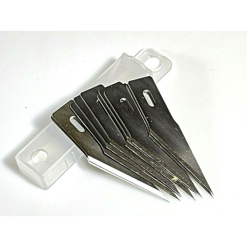 100 Pack Hobby Knife Blades Replacement Sharp Blades for Art & Crafting