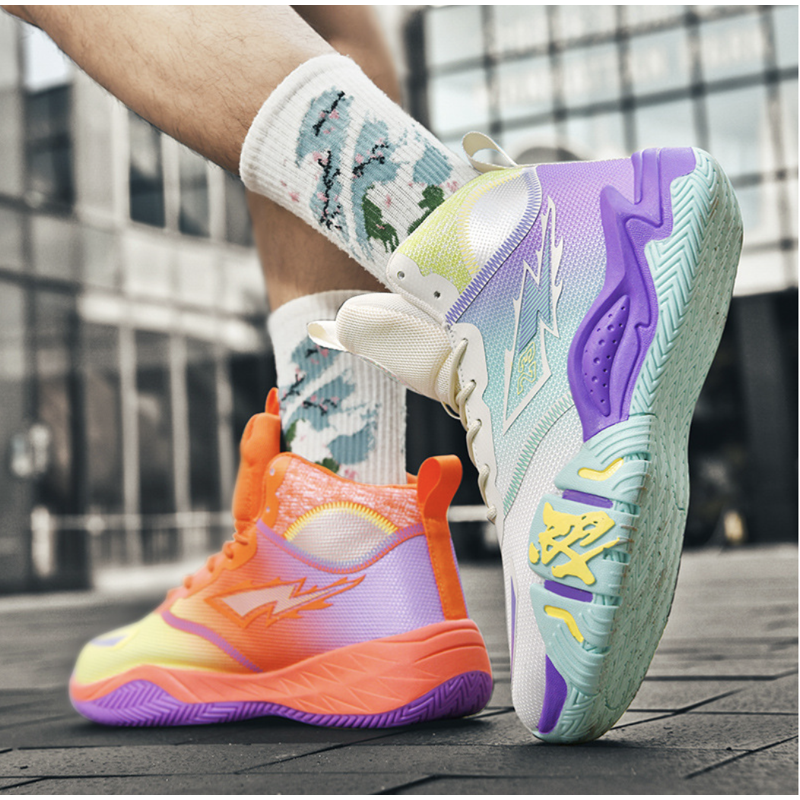 Breathable Indoor Outdoor Basketball Shoes for Youth and Men