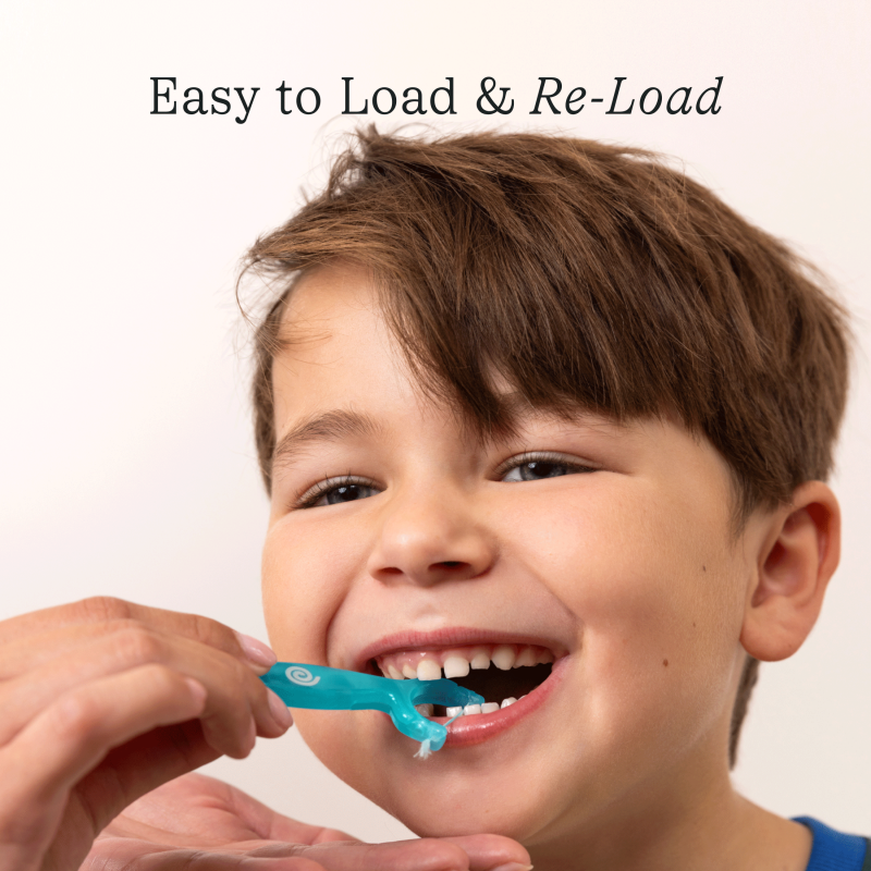 Kids Reusable Flosser Set - Eco-Friendly, Dentist-Recommended Oral Care