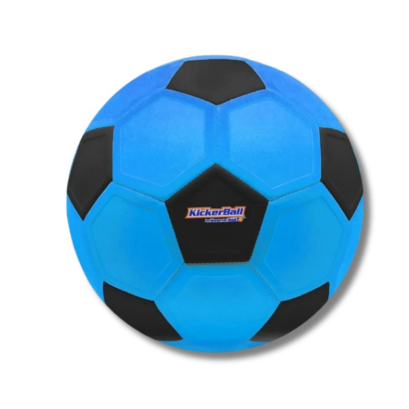 Swerve Sports Kicker Ball Trick Soccer Training Ball - Electric Blue, Size 4 (Variation: blue)