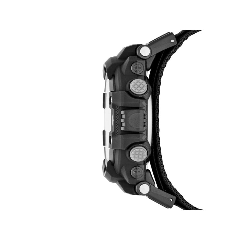 Men's Digital Chronograph Watch with Backlight and Water Resistance