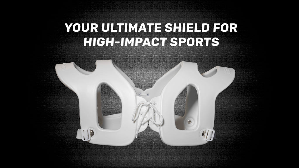 Shoulder Injury Pad for Football Hockey Lacrosse - Support & Protection