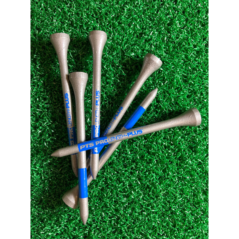 Color-Coded Golf Tees System - 3 1/4 Inch, Durable 65-Count Pack for Drivers, Hybrids & Irons
