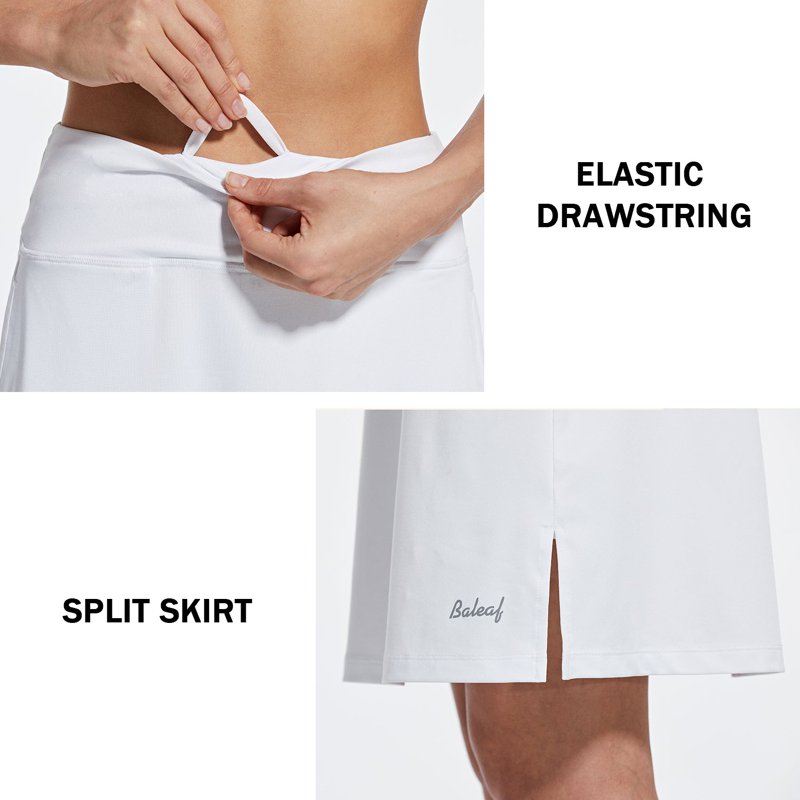 Women's Athletic Skorts with Pockets - Modest Golf & Casual Skirt