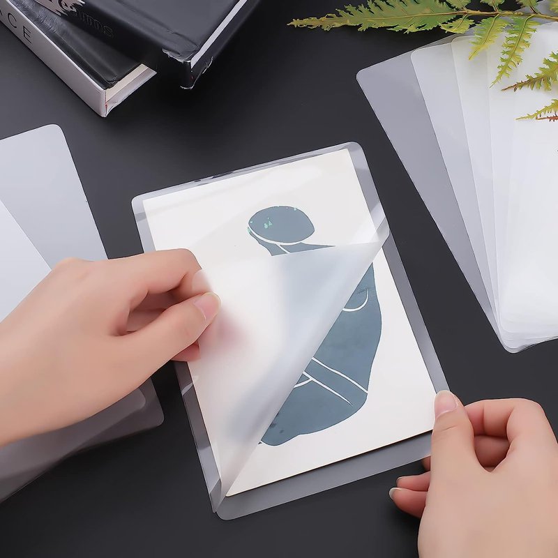 100 Clear Thermal Laminating Pouches 4x6.26 Inches for Photos & Documents