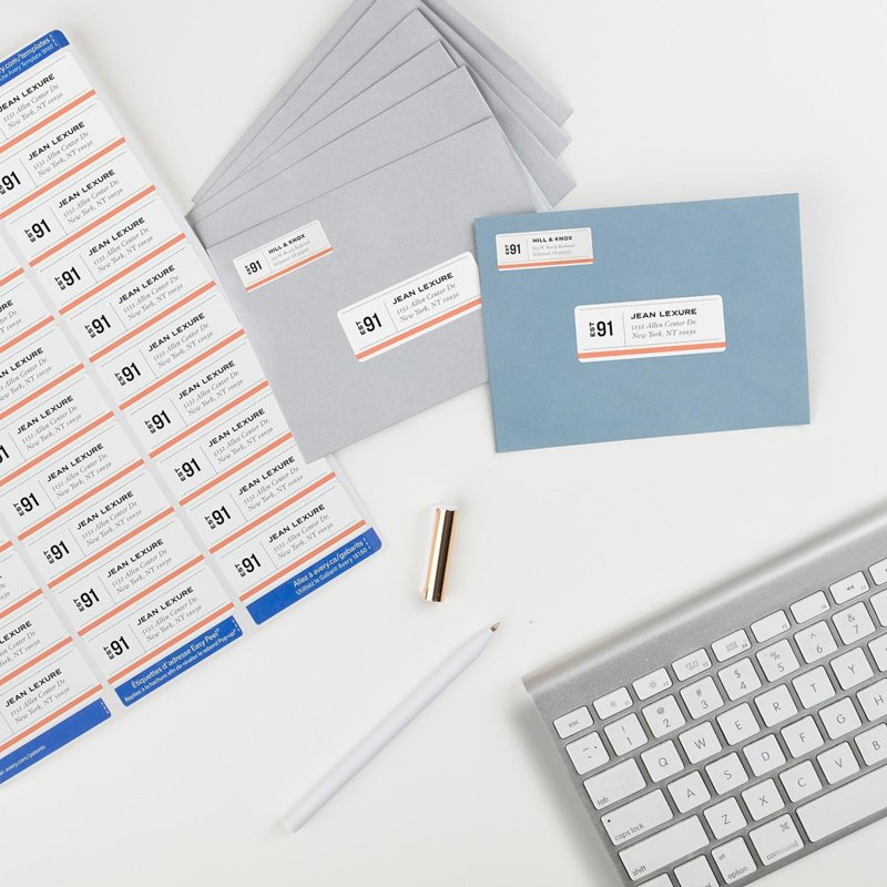 Avery Easy Peel Permanent Address Labels 1 x 2-5/8 Inches, 3750 Labels