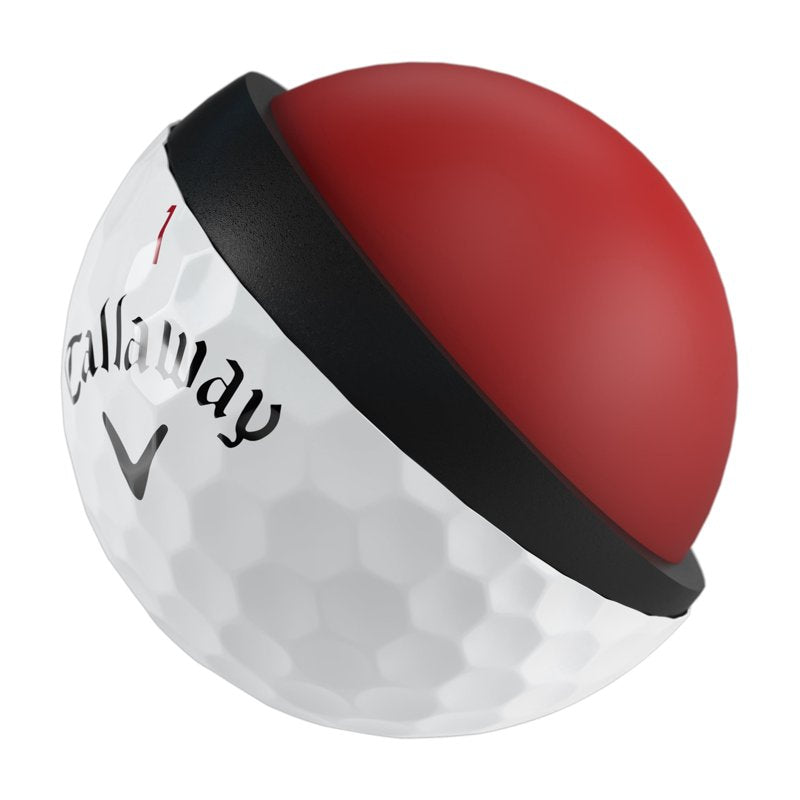 Callaway Chrome Soft 2026 White Golf Balls - 12 Pack, Variation: White Chrome Soft, Single