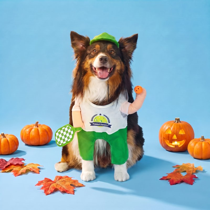 Vibrant Life Halloween Pickleball Player Costume for Dogs, Large (Variation: L)