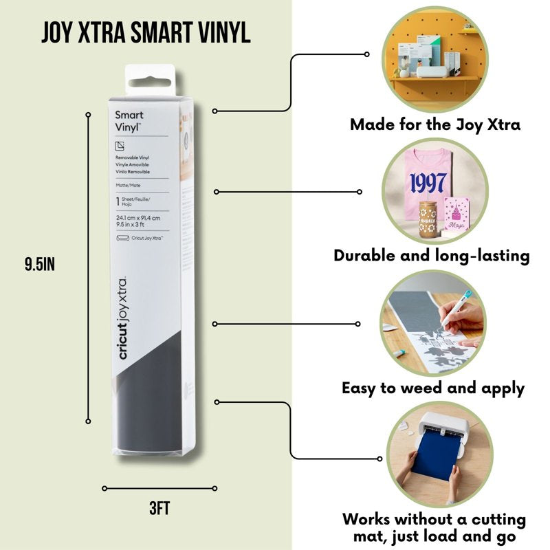 Cricut Materials Bundle Starter Set Kit for Joy Xtra - All Variants Included