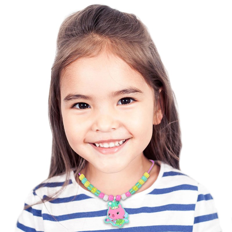 Gabby’s Dollhouse Necklace Activity Set with Charms & Beads — Blue Variation