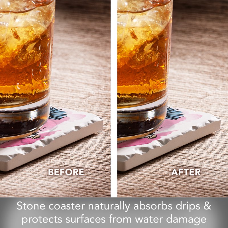Mature & Fabulous Single Tile Coaster | Thirstystone Absorbent Stone 4" Square