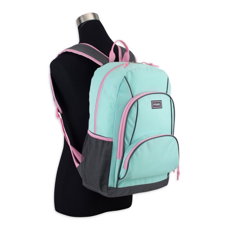 Unisex Triple Pocket Backpack with Padded Straps - Multiple Colors & Prints