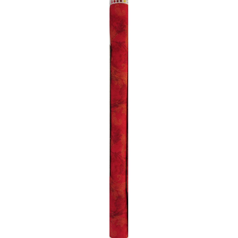 Cotton Fabric Bolt 9 Yards - Scroll Jacobean Red for Quilting & Sewing
