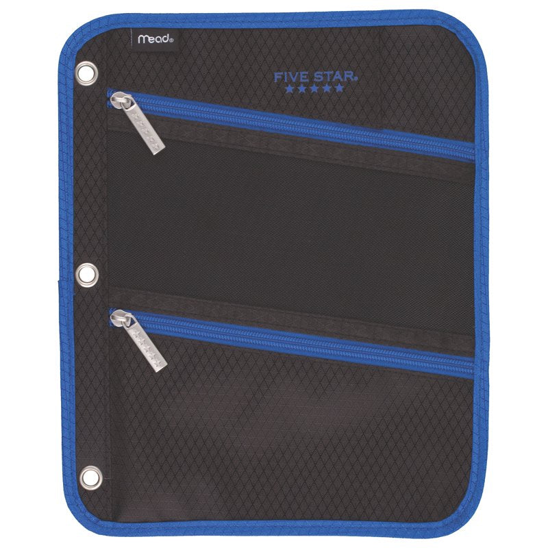 Durable Mesh Pencil Case - Multi-Color Zipper Organizer for School Supplies