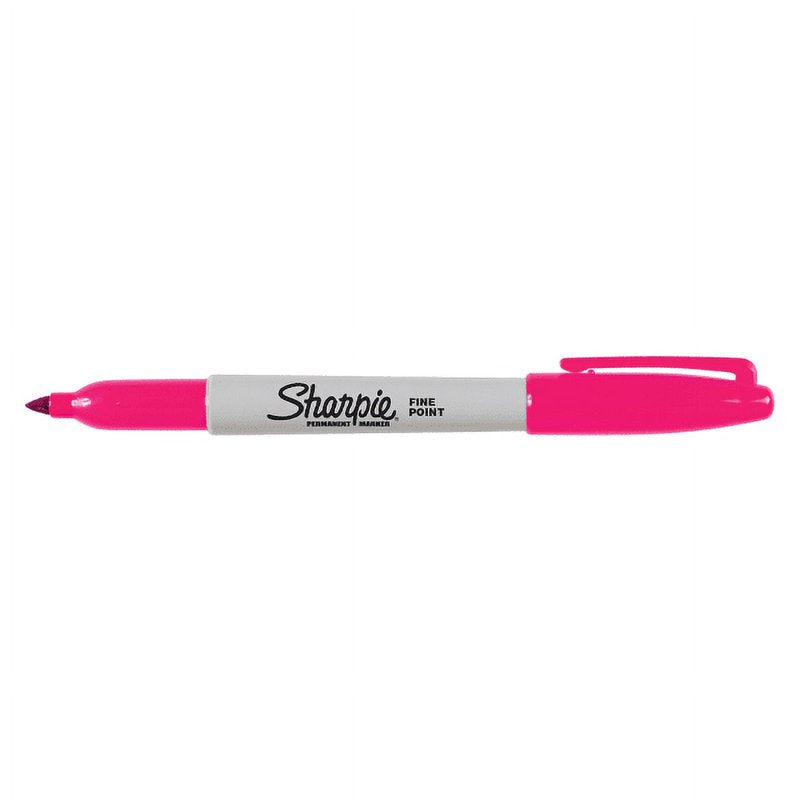 Magenta Fine Point Permanent Marker - Vibrant, Quick-Drying Ink for Most Surfaces