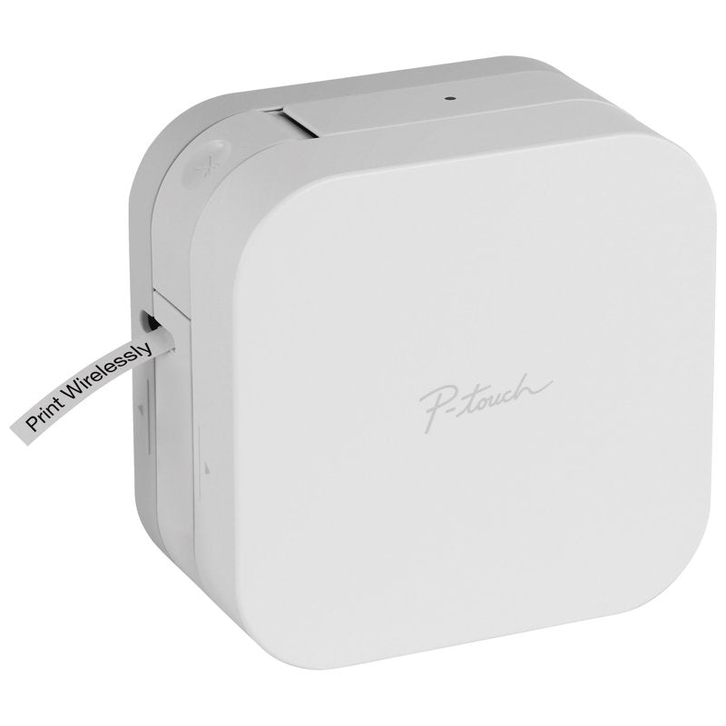 Brother P-Touch Cube Smartphone Label Maker Bluetooth Wireless - White