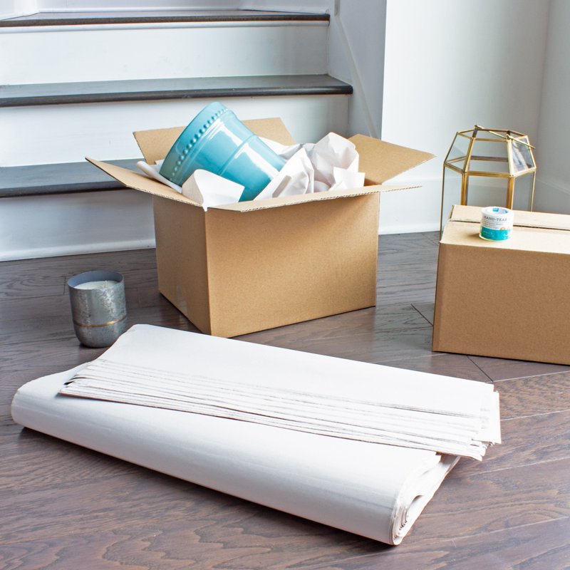 Packing Paper Sheets - Unprinted 24x36 Inches, 240 Sheets for Moving & Shipping