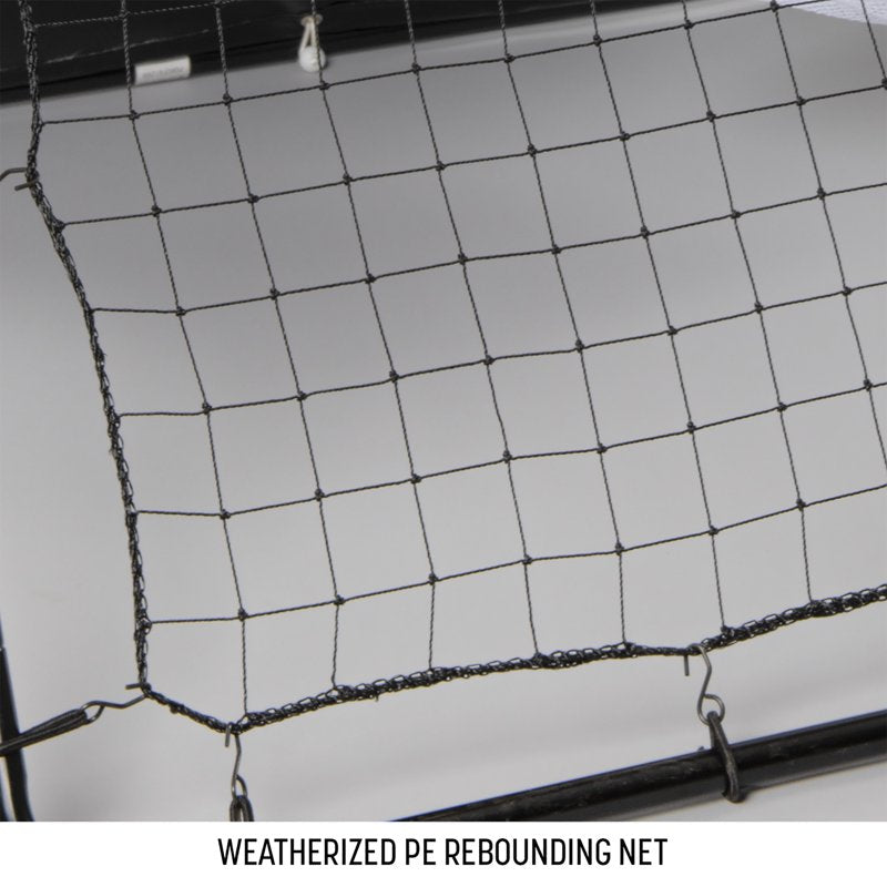 Baseball Rebounder and Virtual Catcher Training Screen - Heavy-Duty Steel Frame