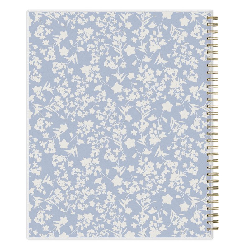 Blue Sky 8.5x11 Lined Notebook - Durable Cover, Perforated Pages