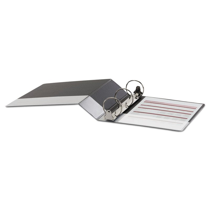3-Ring View Binder 11x8.5 Inch Capacity Black - Light Use Office Organization