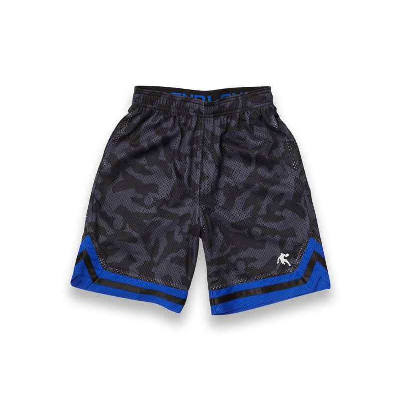 Kids Basketball Shorts 2-Pack for Boys - Breathable Mesh Athletic Wear