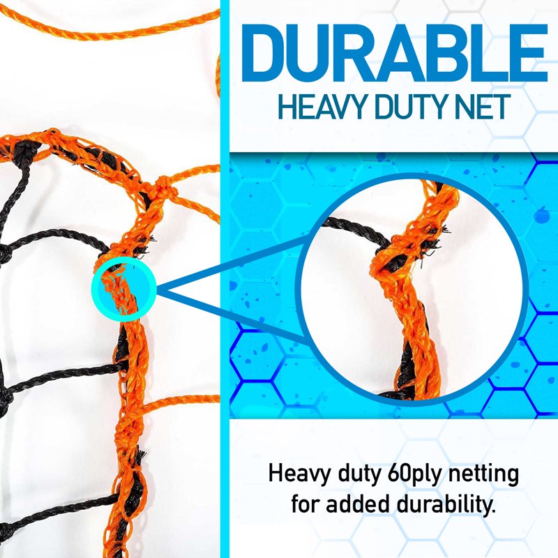 All-Weather Replacement Net with Bungees for 6' x 12' Rebounders