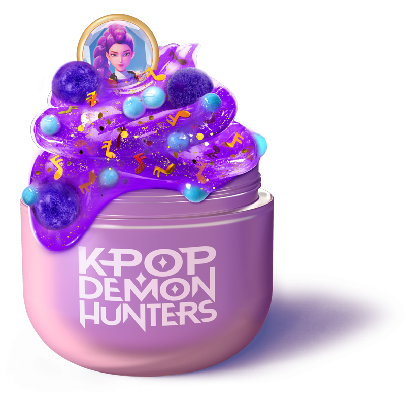 KPop Demon Hunters Rumi Slime Kit - Collectible Art & Play Dough