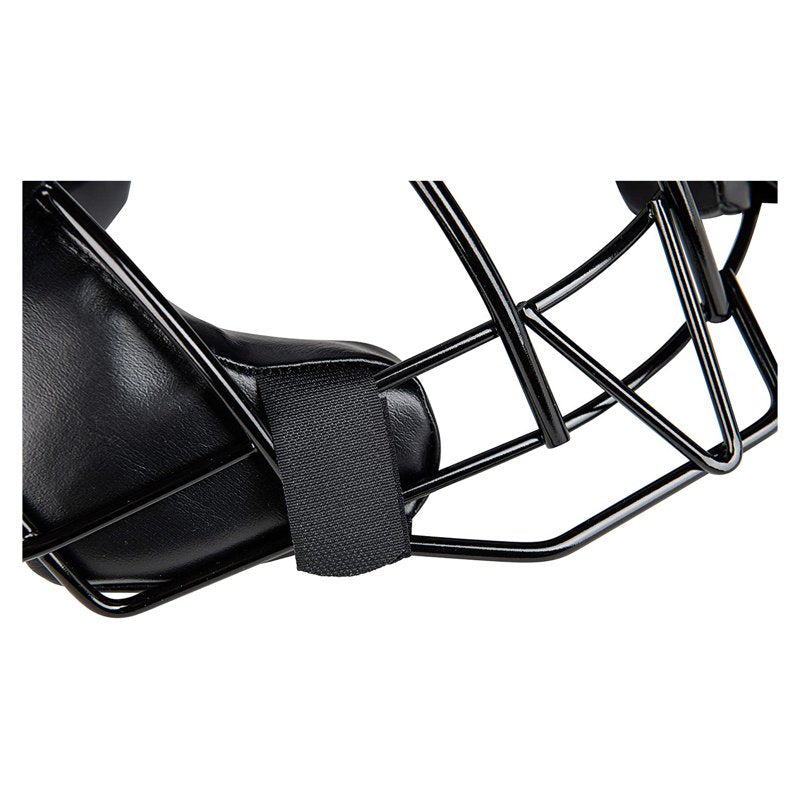 Adult Baseball Softball Umpire Face Mask with Ergo-Fit Padding, Throat Guard
