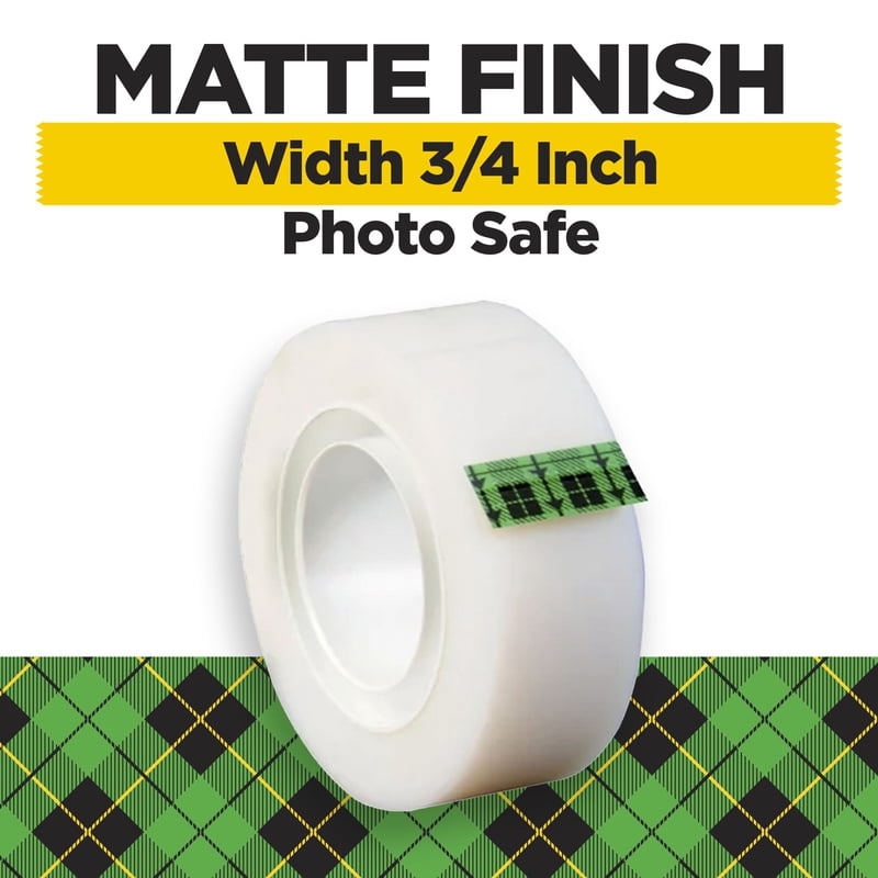 Scotch Magic Tape Refills - 3/4 in. x 1000 in., 18 Rolls for Office & School