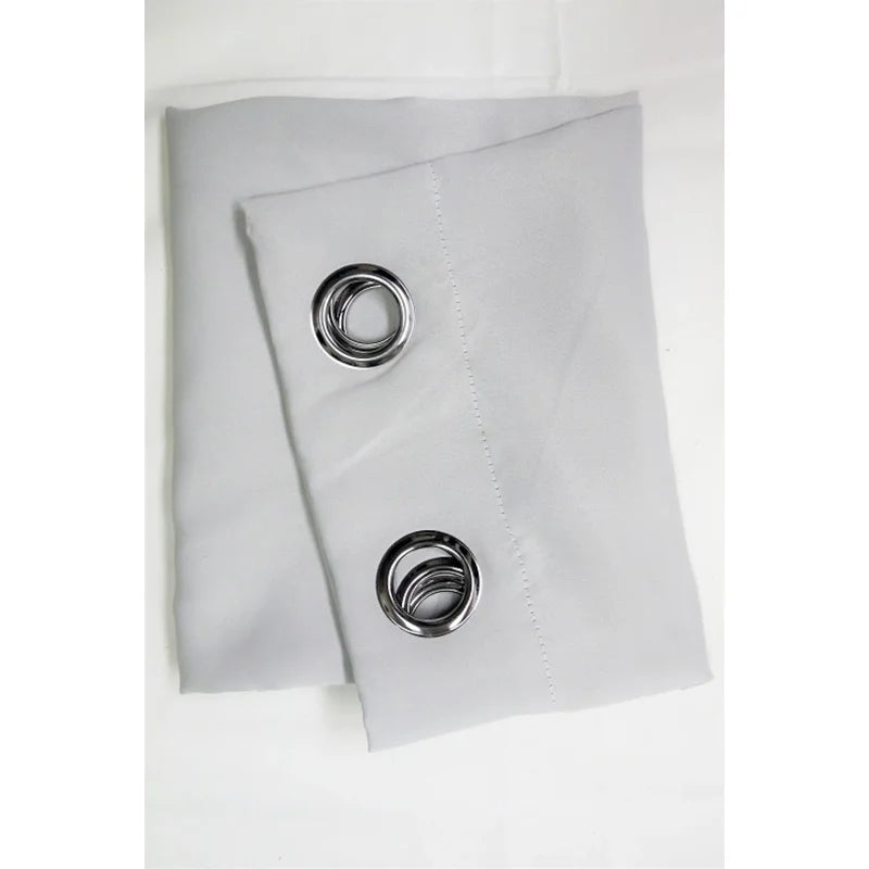 Outdoor Thermal Blackout Curtain Panels Set - Grommet Patio Window Coverings