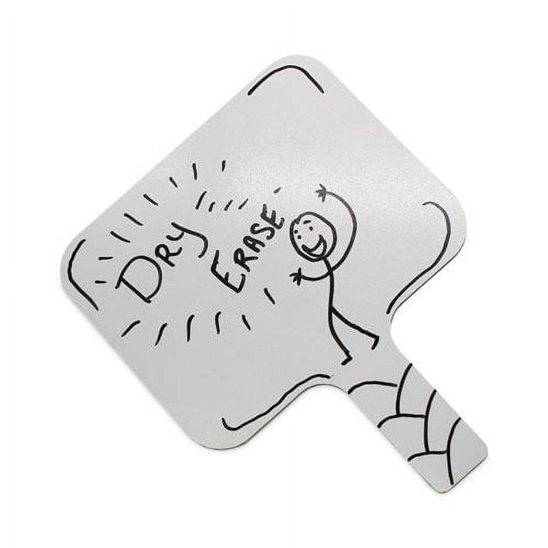 Rectangular Dry Erase Answer Paddle Set - 8 x 9.75 Inches, Pack of 12