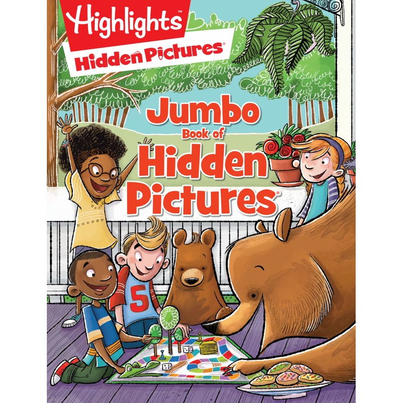Kids Hidden Pictures Puzzle Book - Over 200 Seek and Find Challenges for Ages 6-9