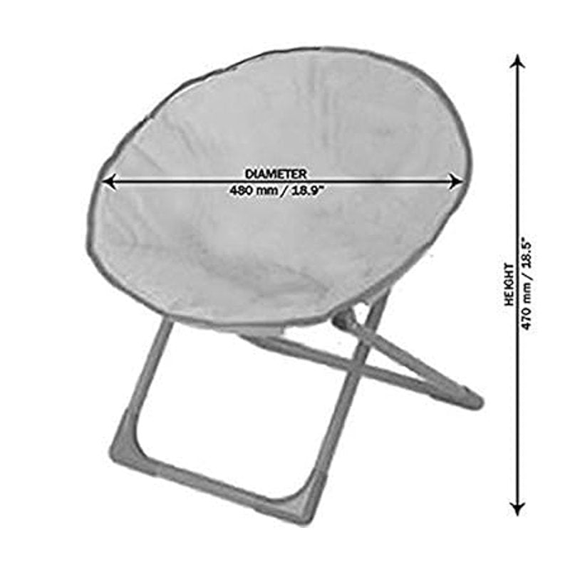 Num Noms Kids 18" Mini Round Collapsible Saucer Chair Multicolor