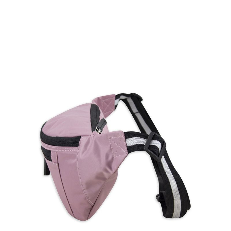 Unisex Fanny Pack with Adjustable Webbing - Compact Nylon/Poly Blend, Multiple Colors