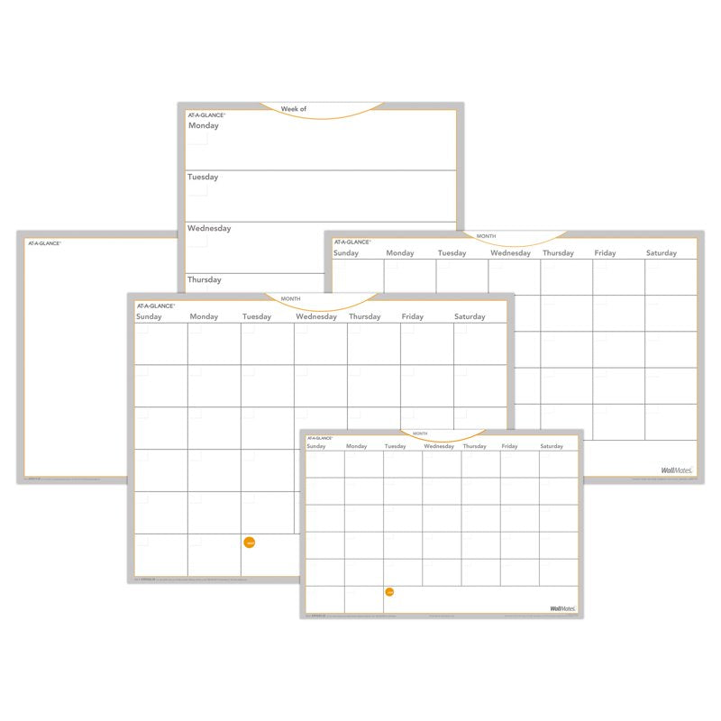 Extra Large Self-Adhesive Dry-Erase Wall Surface 36x24 for Office & Home