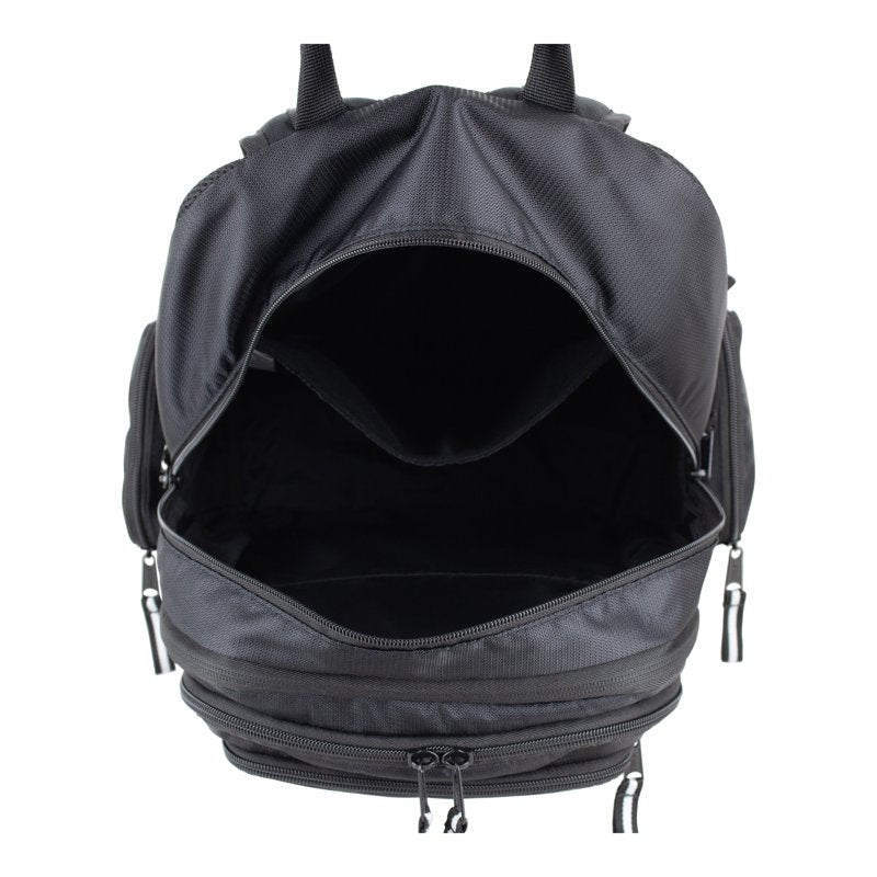 Expandable Recycled Backpack Unisex School & Travel Bag with Laptop Sleeve