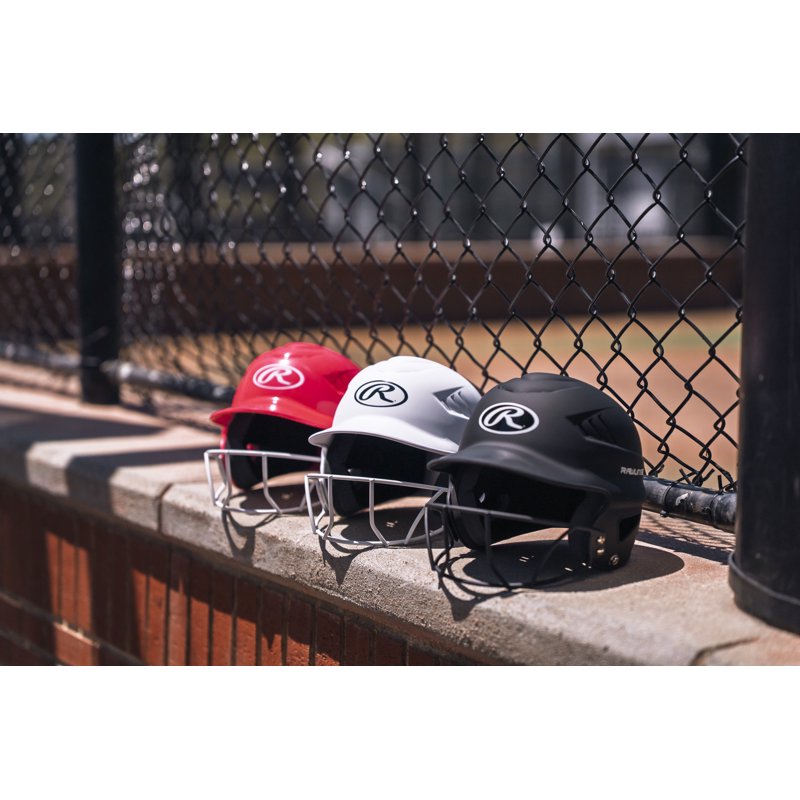 Fastpitch Softball Helmet with Face Guard - Youth Protective Sports Gear