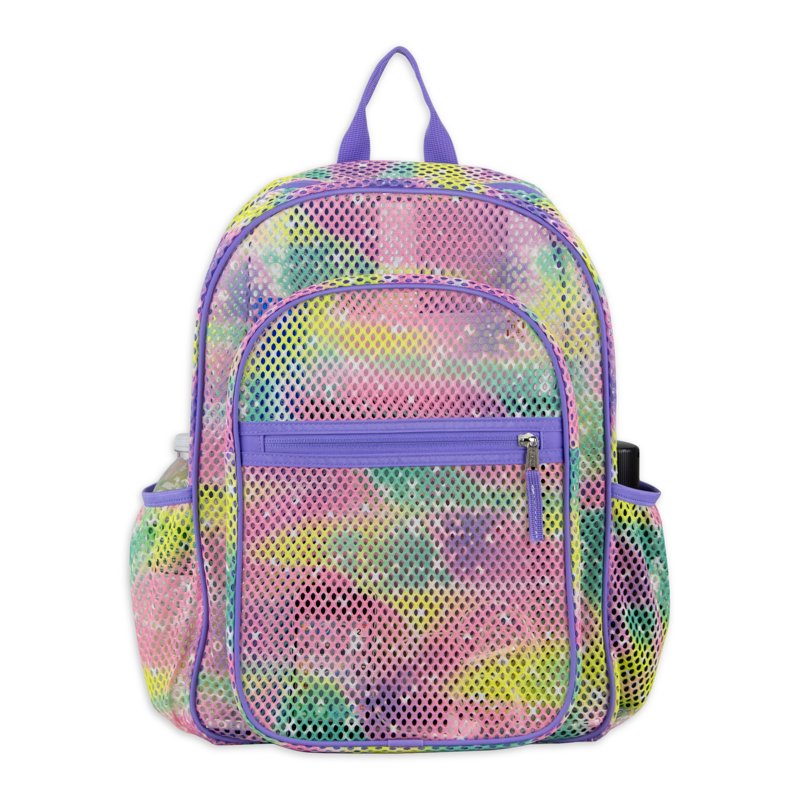 Mesh Backpack with Large Storage Pockets for School & Sports