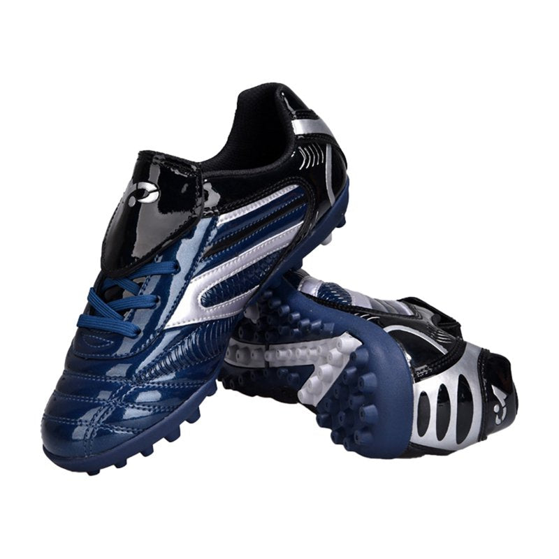 SXcggal Kids Football Training Shoes - Lightweight Casual Sneakers, ZDark Blue 14-14.5 Years