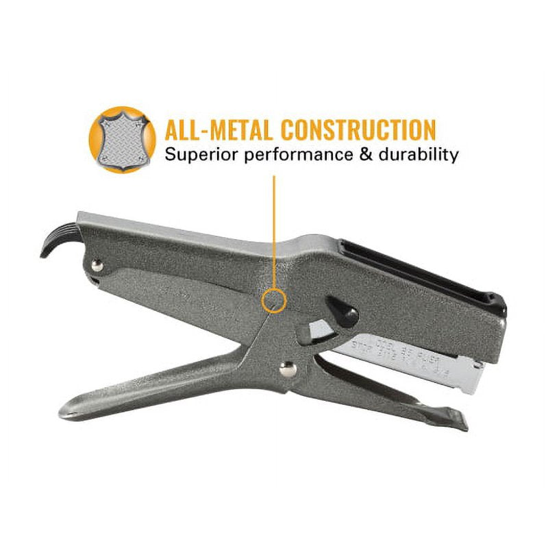 Heavy-Duty Plier Stapler 45-Sheet Capacity – Bostitch B8, Gray