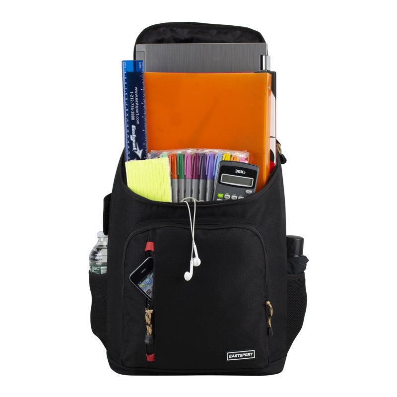 Unisex Top Loader Backpack with Molle Webbing and Laptop Sleeve