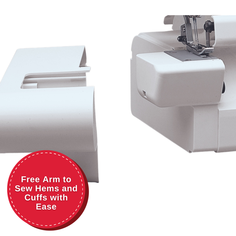 SINGER Serger Sewing Machine S14-78 with 2-3-4 Thread Options, Adjustable Differential Feed