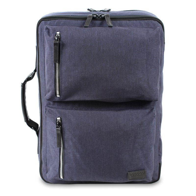 Laptop Backpack with Padded Laptop Sleeve and Adjustable Straps - Navy