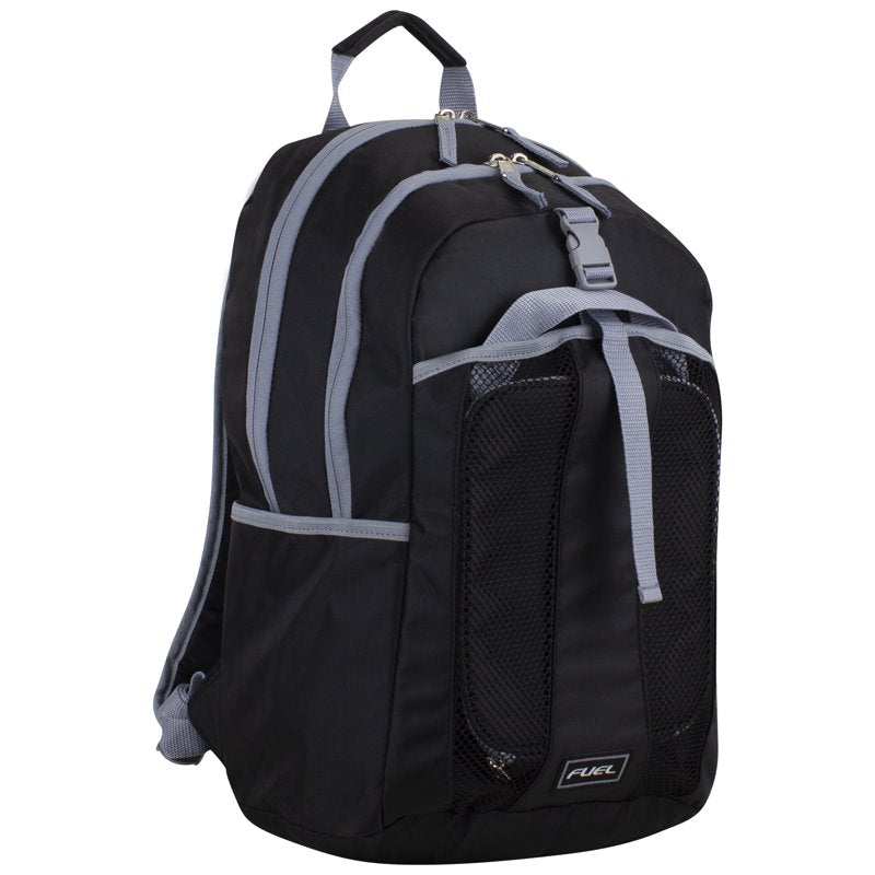 Fuel Backpack & Insulated Lunch Bag Set - Black, School & Travel