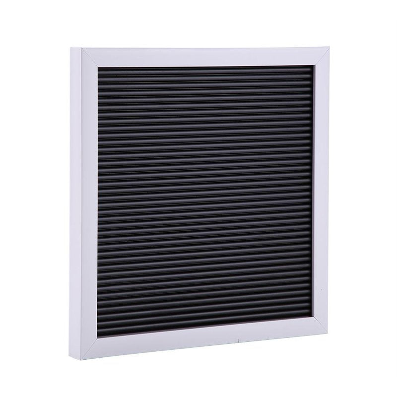 Message Letter Board - 25cm Square Felt Sign with Changeable Letters & Numbers for Home & Room Decor