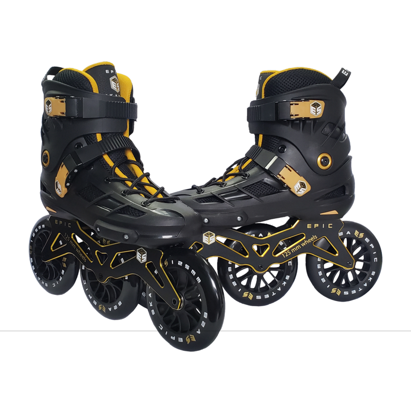 Inline Skates 125mm for Indoor & Outdoor Cruising - Speed & Comfort