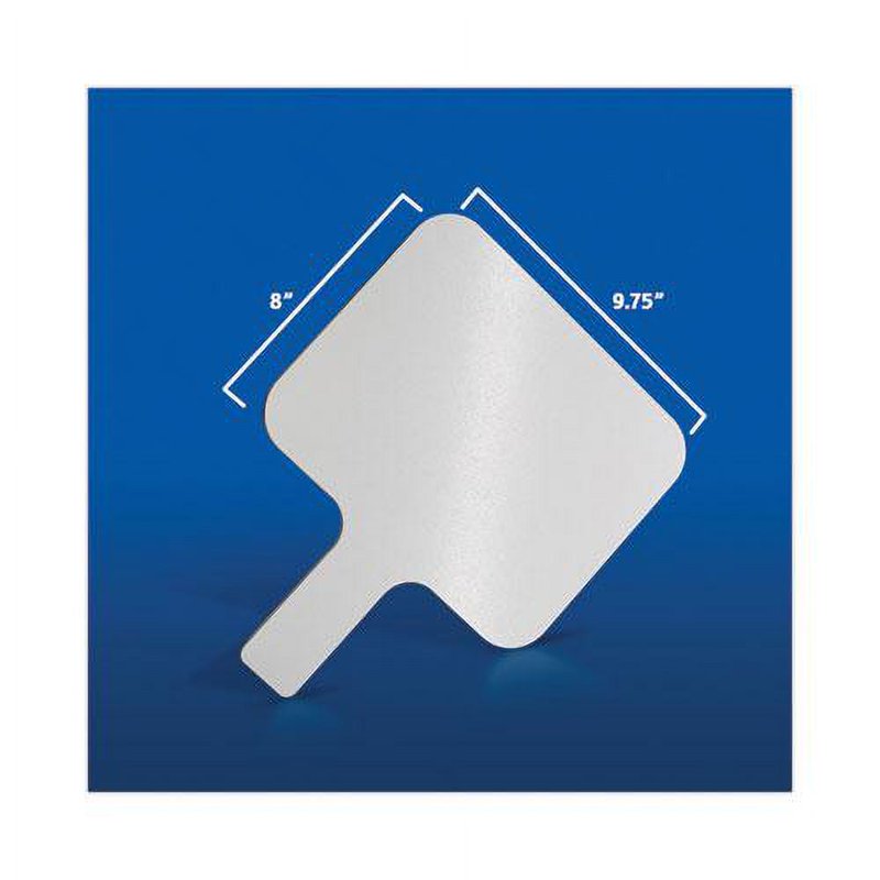 Rectangular Dry Erase Answer Paddle Set - 8 x 9.75 Inches, Pack of 12