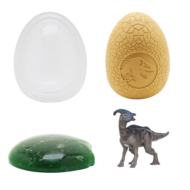 Jurassic World Rebirth Smash N Hatch Dinosaur Egg Toy with 8 Pop N Lock Dinosaurs