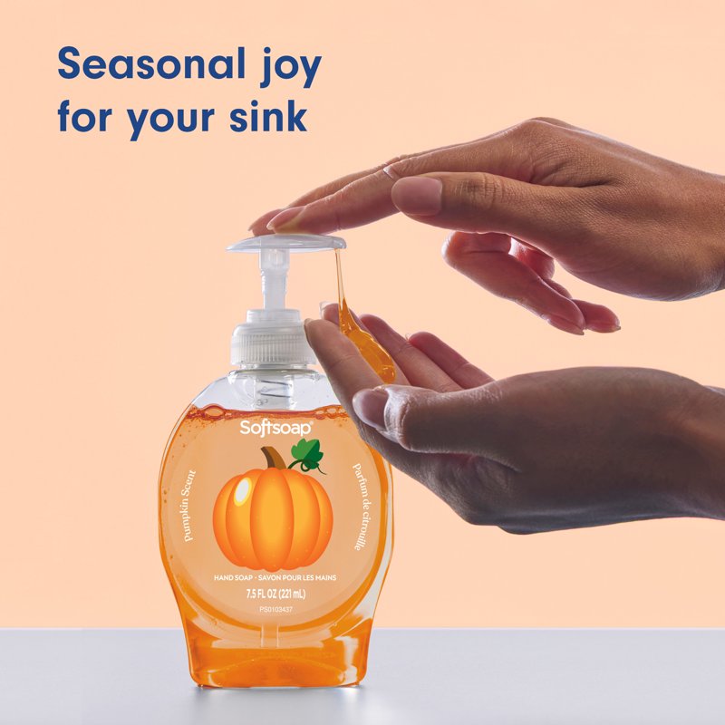 Liquid Hand Soap Pumpkin Scent 2 Pack - Limited Edition Fall Fragrance