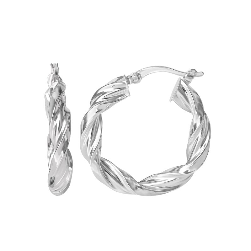 Sterling Silver Treble Clef Pendant Necklace with 18-Inch Chain - Music Jewelry